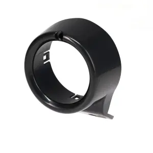 AC Vent Outlet Bezel with Seals - RH - Black - 67-72 Chevy GMC CK Truck Blazer Jimmy Suburban - Image 4 of 5